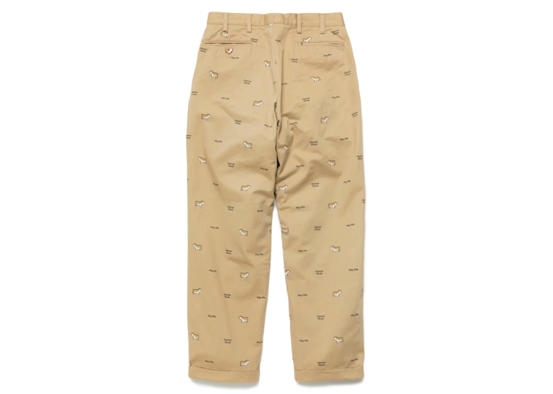 Human Made Pattern Printed Chino Pants Beige