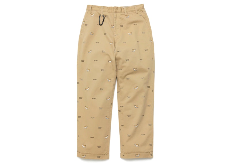 Human Made Pattern Printed Chino Pants Beige