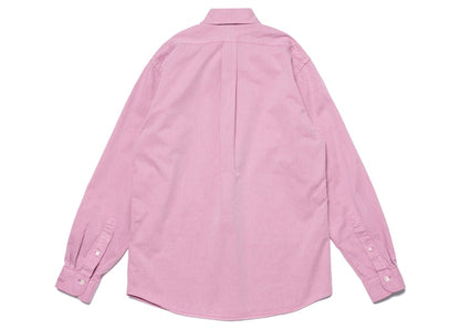 Human Made Pigment Dyed BD L/S Shirt Pink