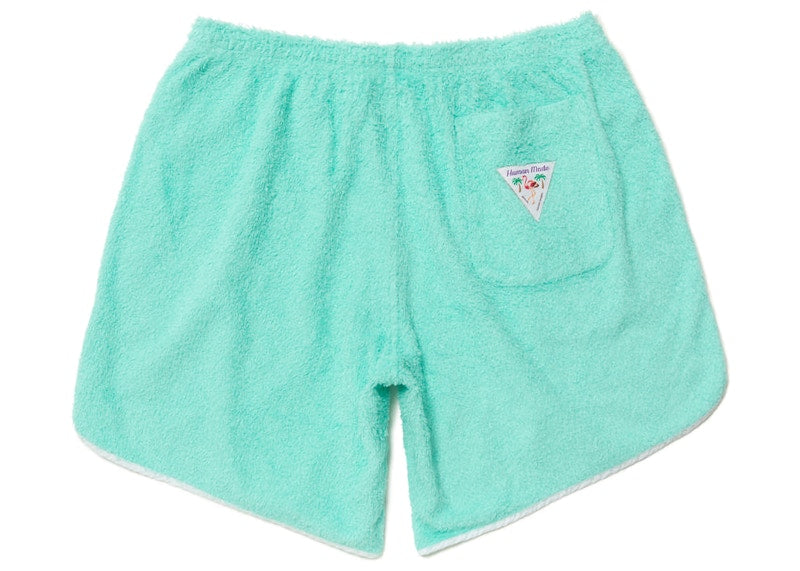 Human Made Pile Shorts Green