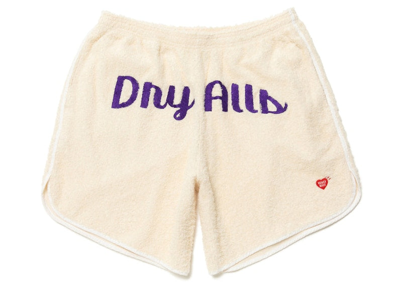 Human Made Pile Shorts White