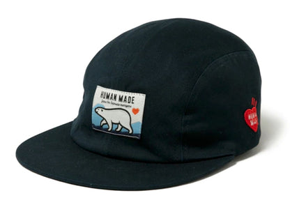 Human Made Polar Bear 4 Panel Twil Cap Navy