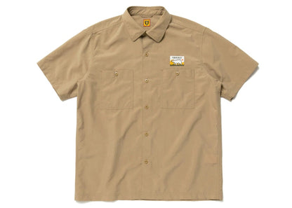 Human Made Polar Bear Camp Shirt Beige