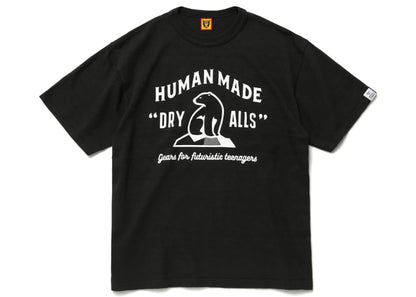 Human Made Polar Bear Dry Alls T-Shirt Black