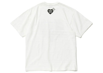 Human Made Polar Bear Dry Alls T-Shirt White
