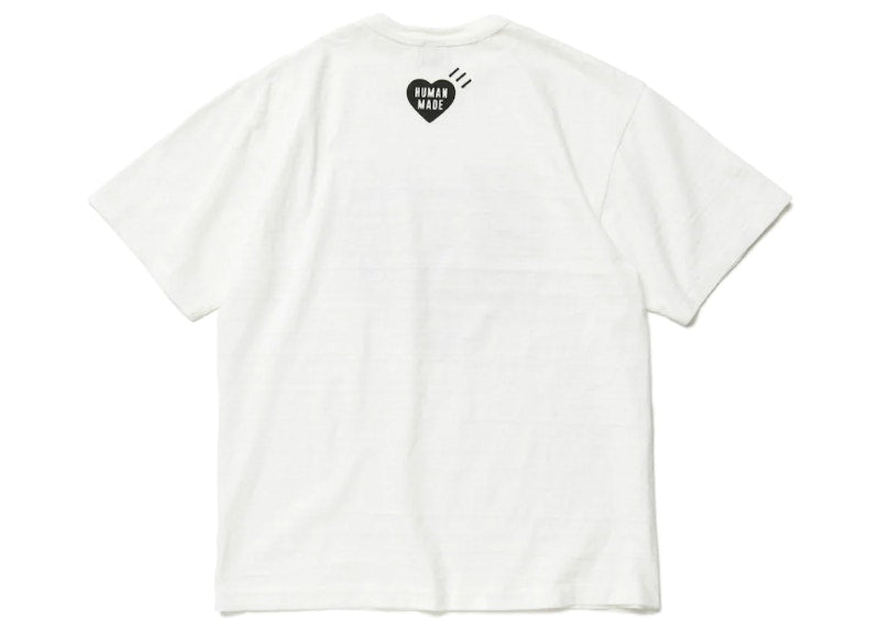 Human Made Polar Bear Dry Alls T-Shirt White