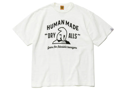 Human Made Polar Bear Dry Alls T-Shirt White