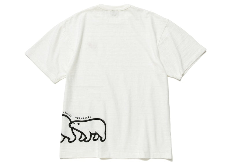 Human Made Polar Bear Graphic #08 T-Shirt White