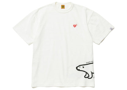 Human Made Polar Bear Graphic #08 T-Shirt White