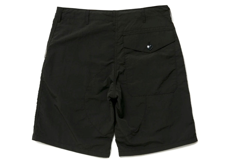 Human Made Polar Bear Nylon Militaly Shorts Black