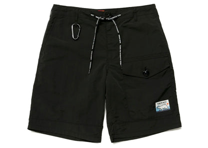 Human Made Polar Bear Nylon Militaly Shorts Black