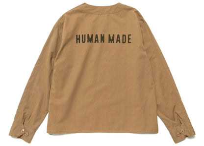 Human Made Pullover L/S Shirt Beige