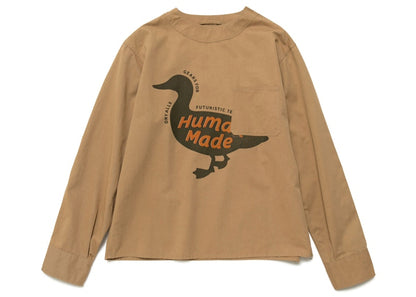 Human Made Pullover L/S Shirt Beige
