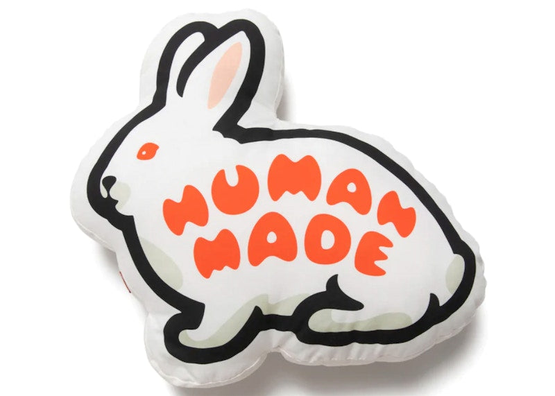 Human Made Rabbit Cushion White