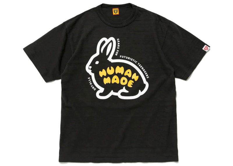 Human Made Rabbit Graphic #13 T-Shirt Black