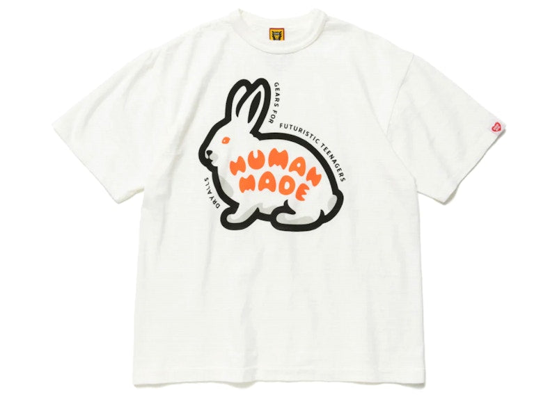 Human Made Rabbit Graphic #13 T-Shirt White