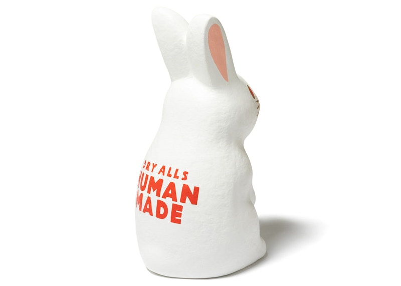 Human Made Rabbit Hariko Large Figure White