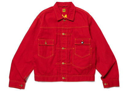 Human Made Rabbit Work Jacket Red