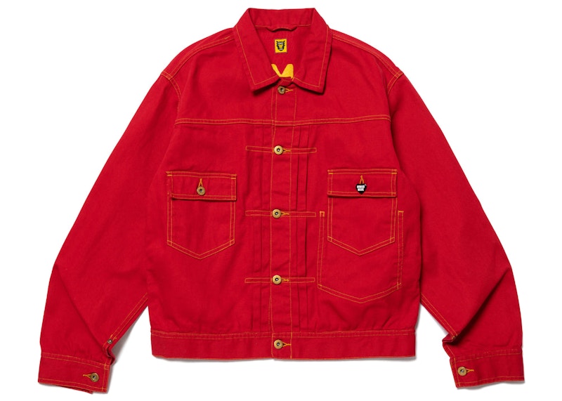 Human Made Rabbit Work Jacket Red
