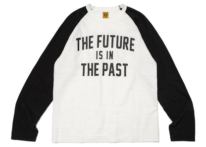 Human Made Raglan L/S T-Shirt White Black