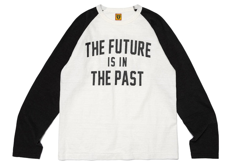 Human Made Raglan L/S T-Shirt White Black