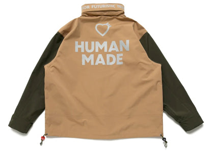 Human Made Rain Parka Jacket Beige