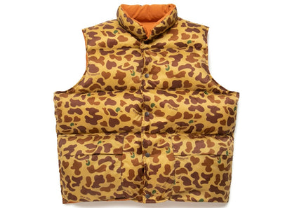 Human Made Reversible Down Vest Orange