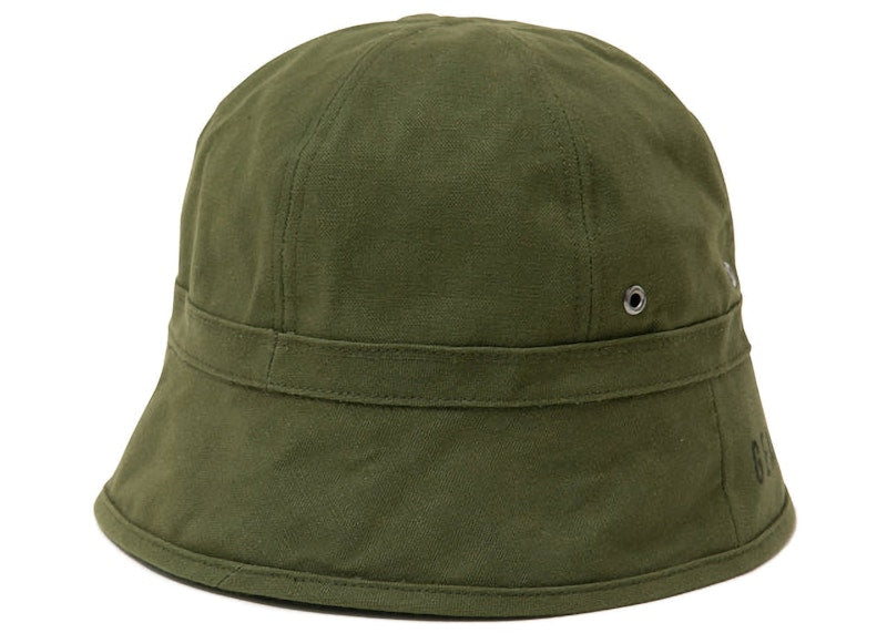 Human Made Round Bucket Hat Olive Drab