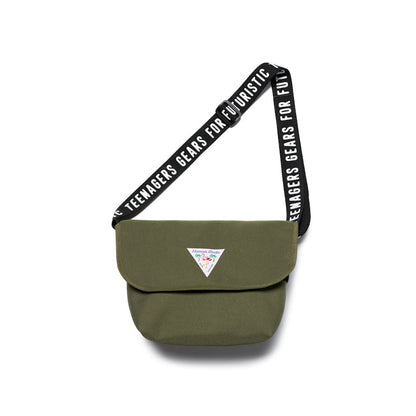 Human Made Small Messenger Bag Olive Drab