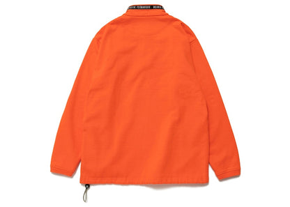 Human Made Stand Collar Sweatshirt Orange