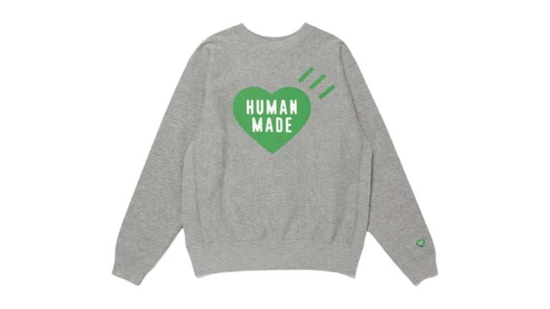 Human Made Stores Exclusive Heart 1928 Sweatshirt Gray