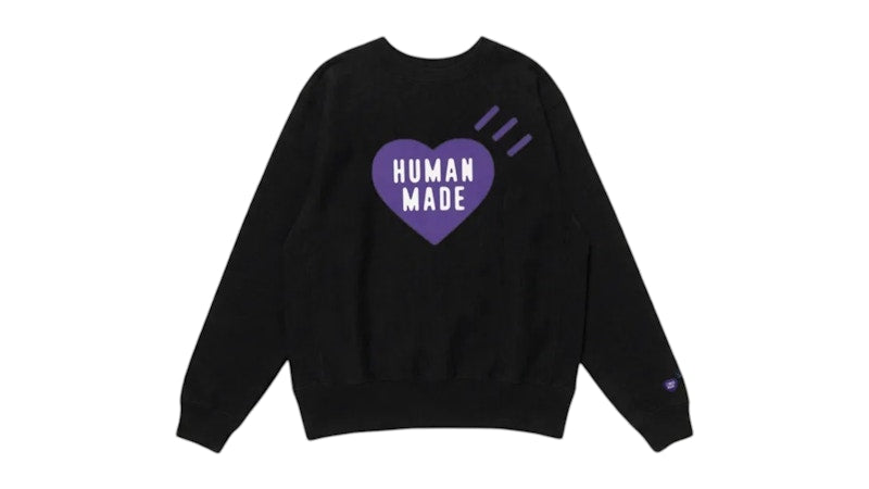 Human Made Stores Exclusive Heart Fukuoka Sweatshirt Black