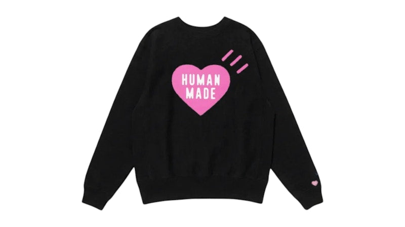 Human Made Stores Exclusive Heart Harajuku Sweatshirt Black