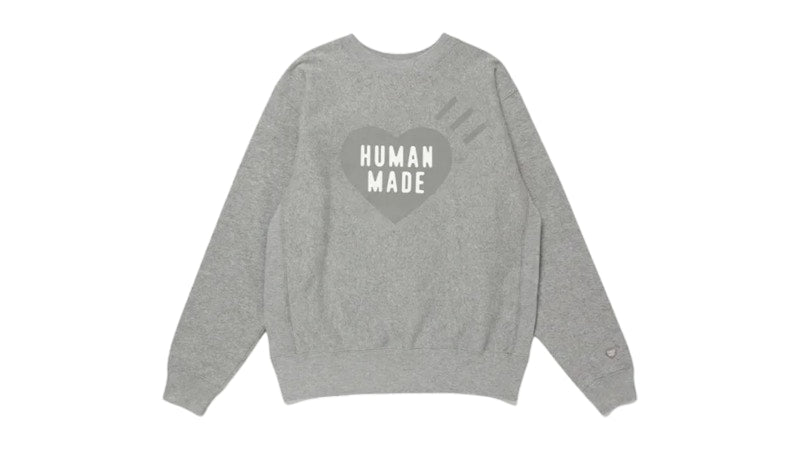 Human Made Stores Exclusive Heart Sapporo Sweatshirt Gray