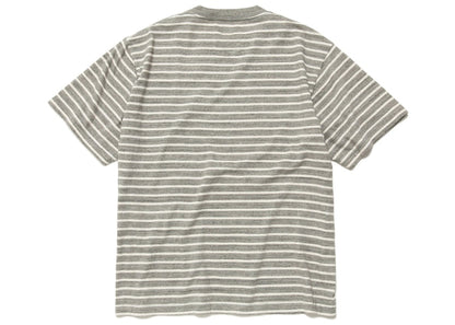 Human Made Striped Heart T-Shirt Grey