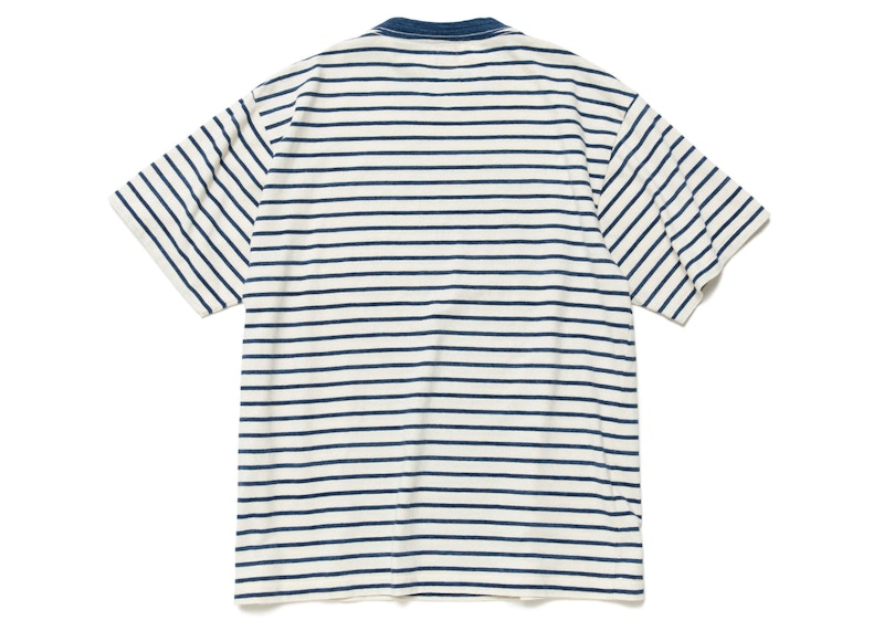 Human Made Striped Heart T-Shirt Navy