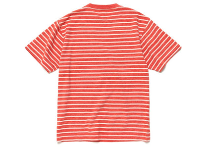 Human Made Striped Heart T-Shirt Pink