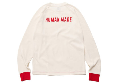 Human Made Thermal L/S T-Shirt White
