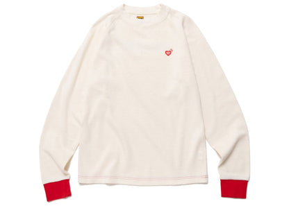 Human Made Thermal L/S T-Shirt White
