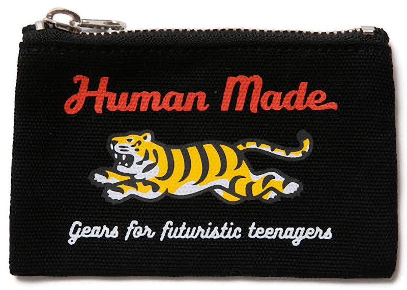 Human Made Tiger Card Case Black