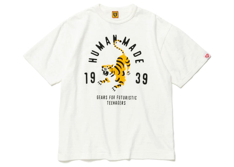Human Made Tiger Graphic #3 T-Shirt White