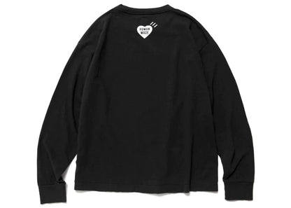 Human Made Tiger L/S T-Shirt Black