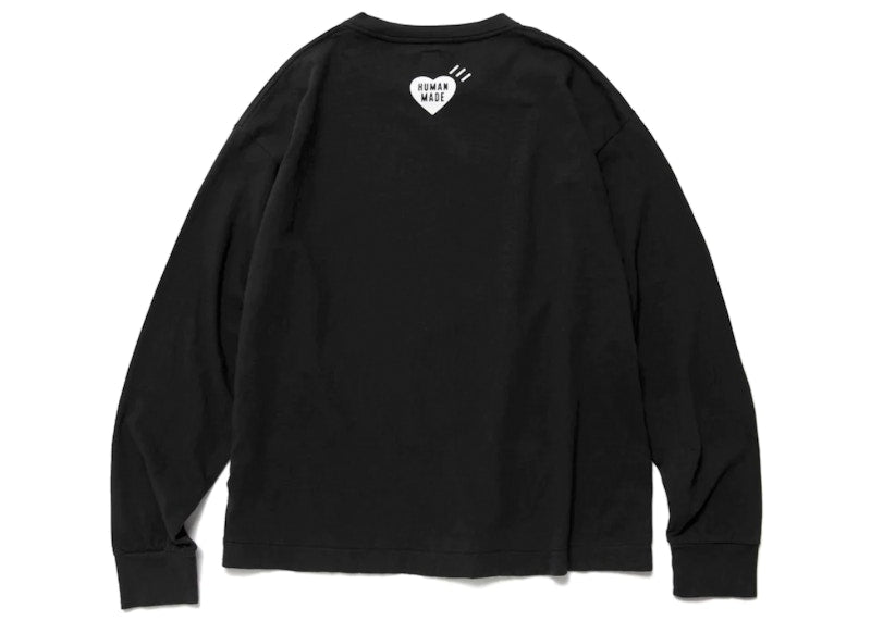 Human Made Tiger L/S T-Shirt Black