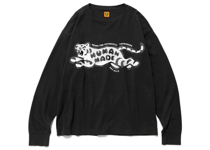 Human Made Tiger L/S T-Shirt Black