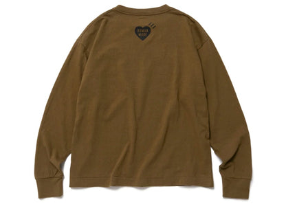 Human Made Tiger L/S T-Shirt Olive Drab