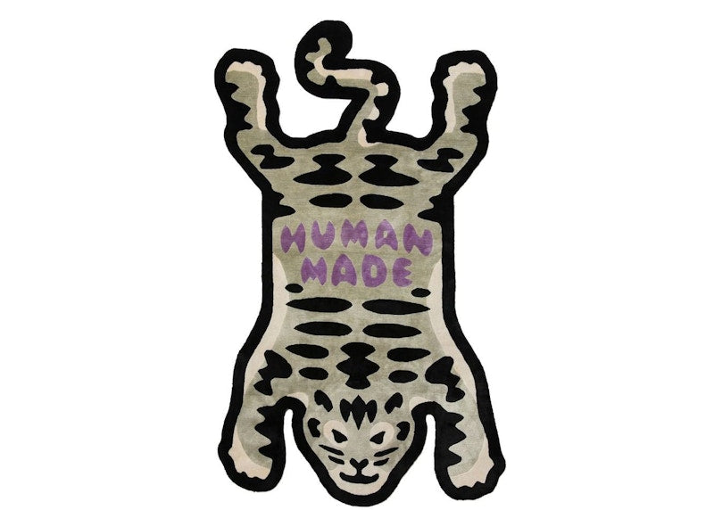 Human Made Tiger Silk Rug