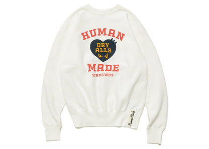 Human Made Tsuriami #4 Sweatshirt White