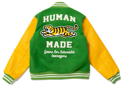 Human Made Varsity Jacket Yellow