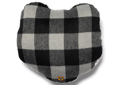Human Made White Tiger Face Cushion White