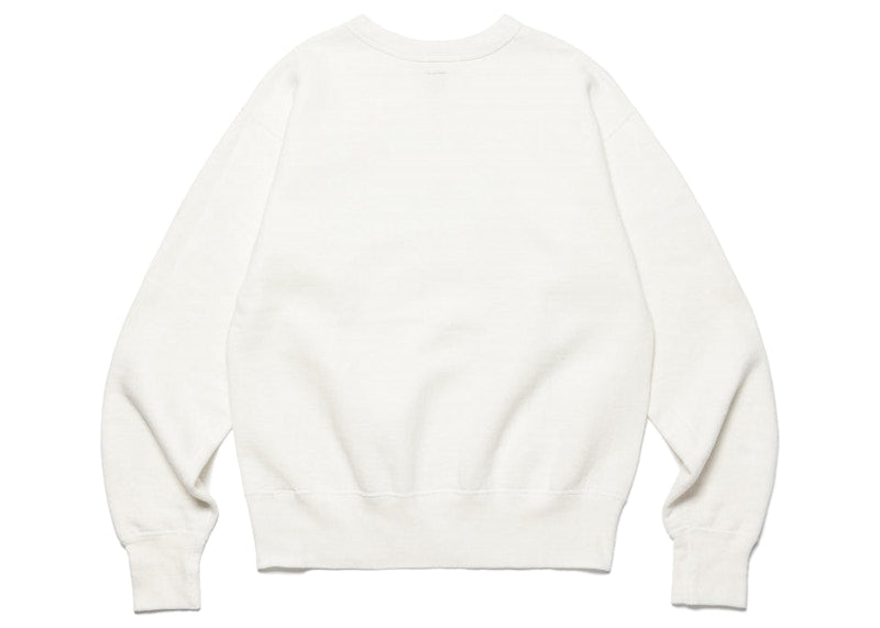 Human Made White Tiger Tsuriami Sweatshirt White
